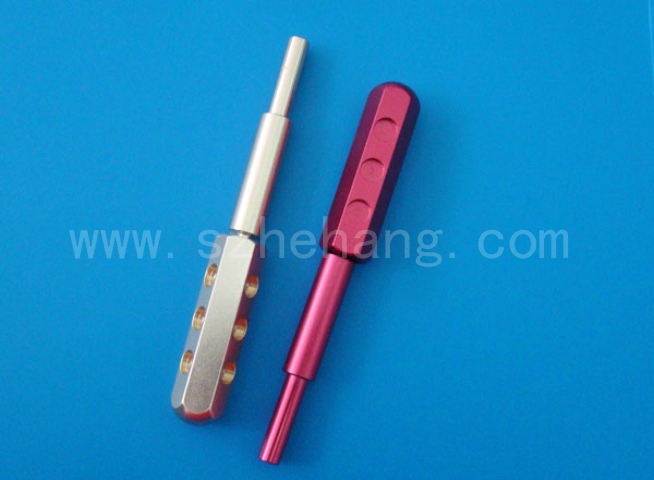 美容按摩器彩色陽(yáng)極氧化